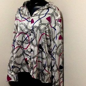 Chain and tassel patterned Blouse